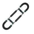 Adjustable Spring Twister Arm Exerciser: Strengthen forearms, triceps & chest. Portable home fitness gear.
