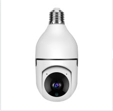 WiFi Bulb Camera 1080P 4X Zoom E27 5G Home Security Monitor