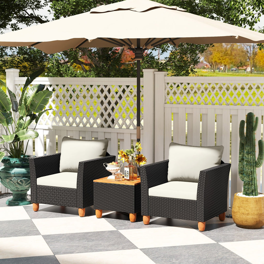 3 Pieces Outdoor Patio