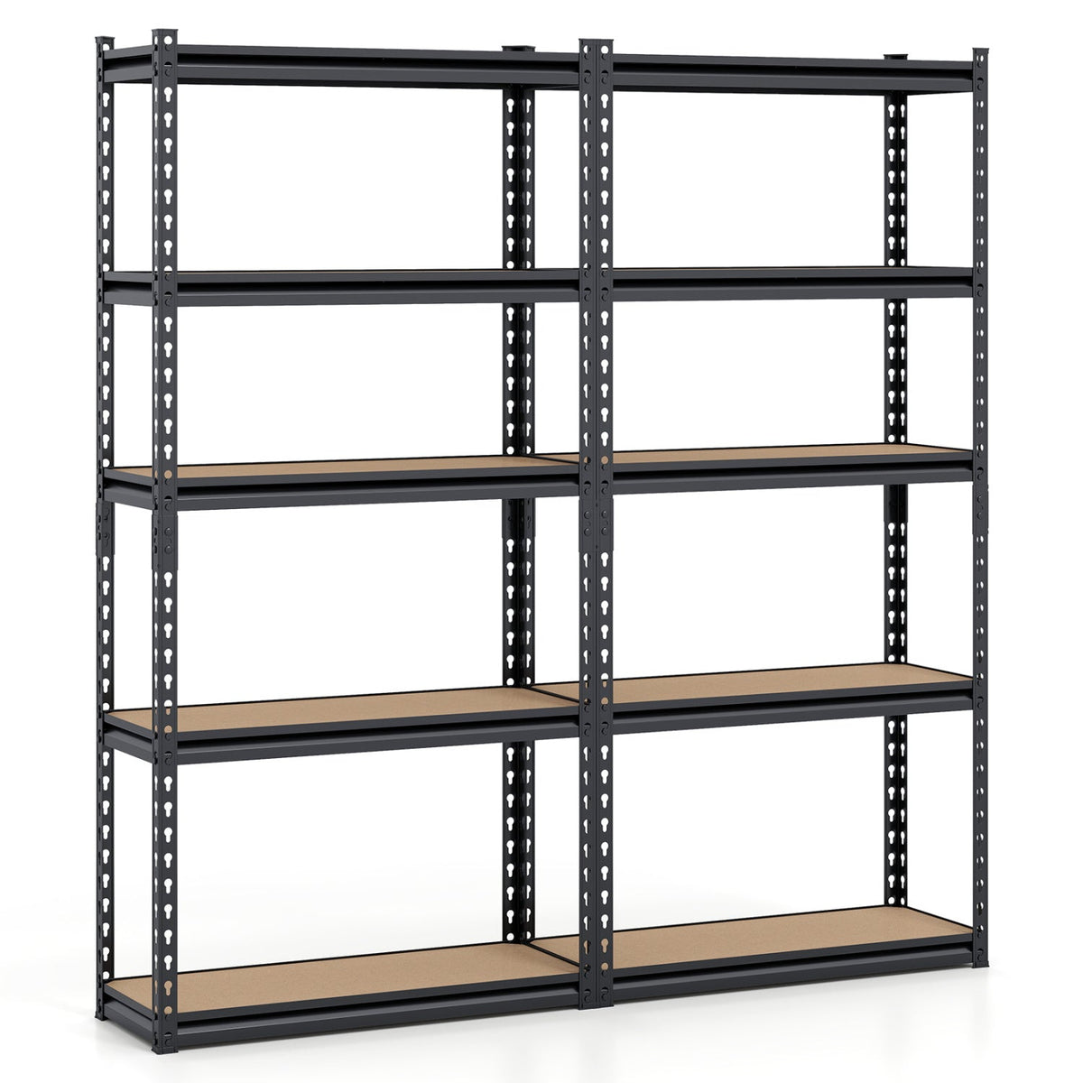 5-Tier Garage Shelving Unit 2200 LBS Heavy Duty Metal Storage Shelves