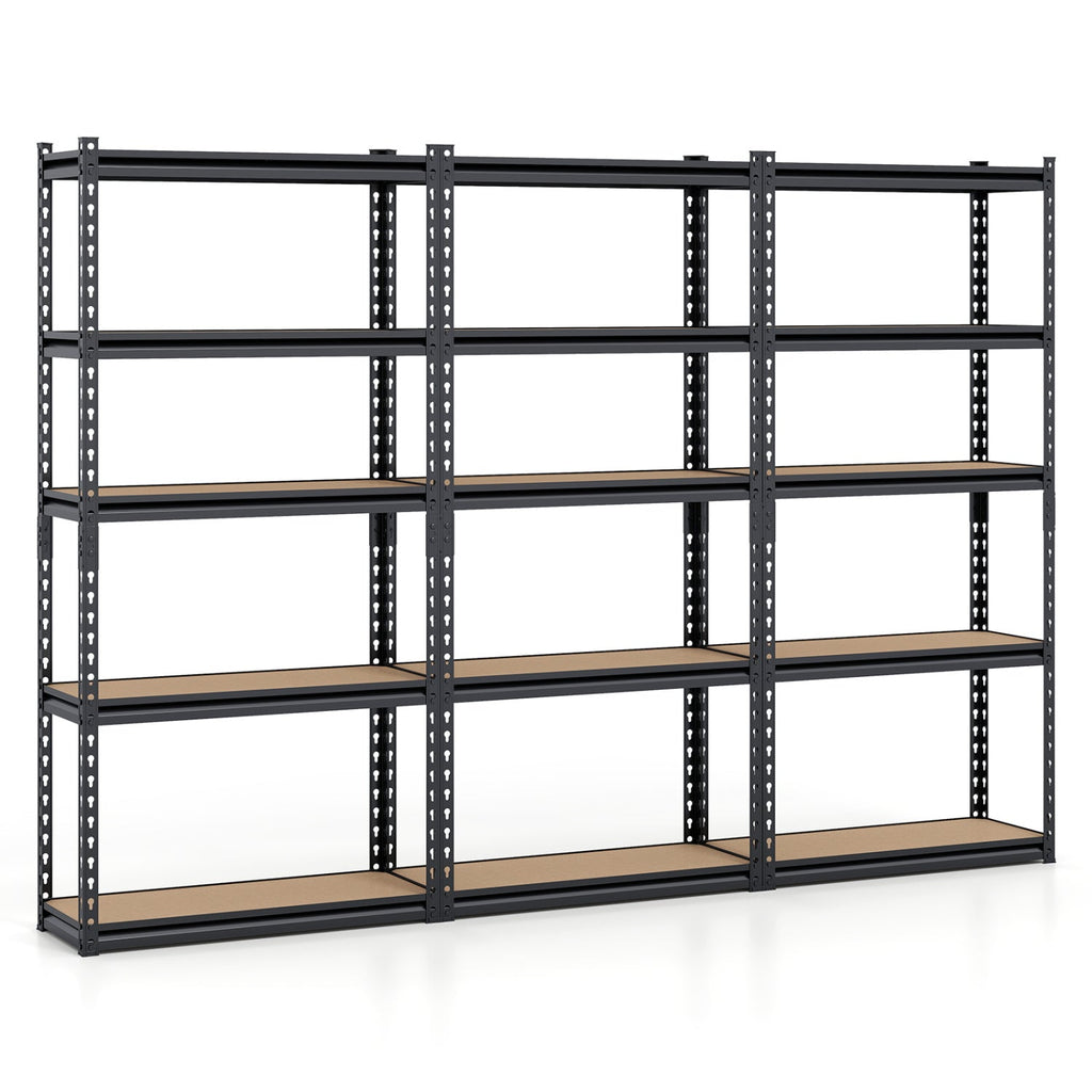 5-Tier Garage Shelving Unit 2200 LBS Heavy Duty Metal Storage Shelves