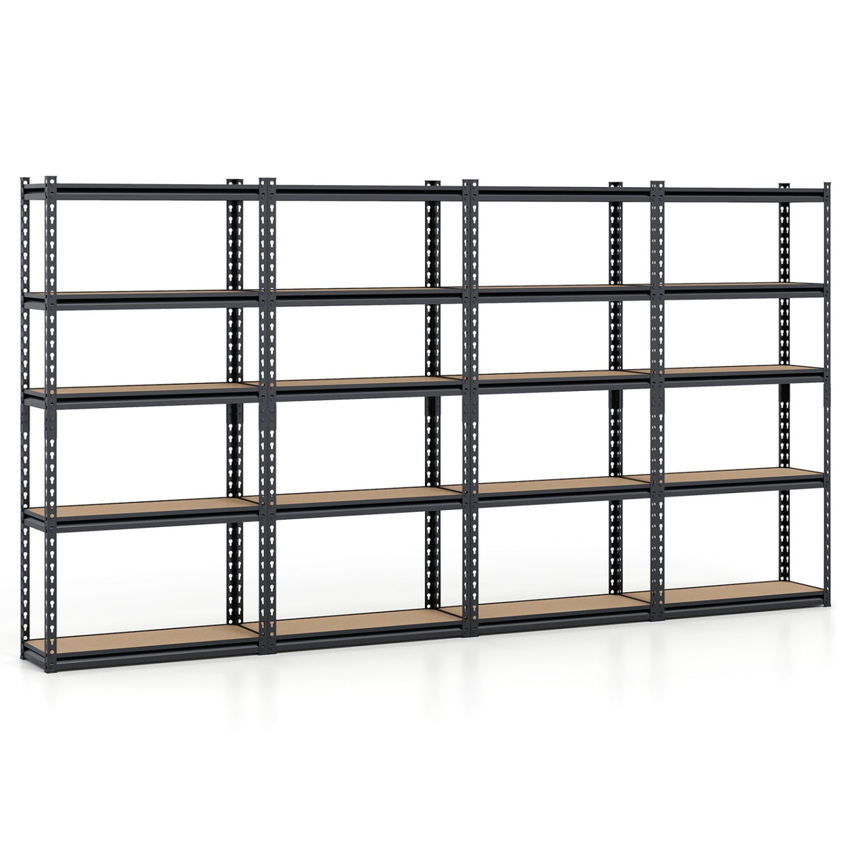5-Tier Garage Shelving Unit 2200 LBS Heavy Duty Metal Storage Shelves
