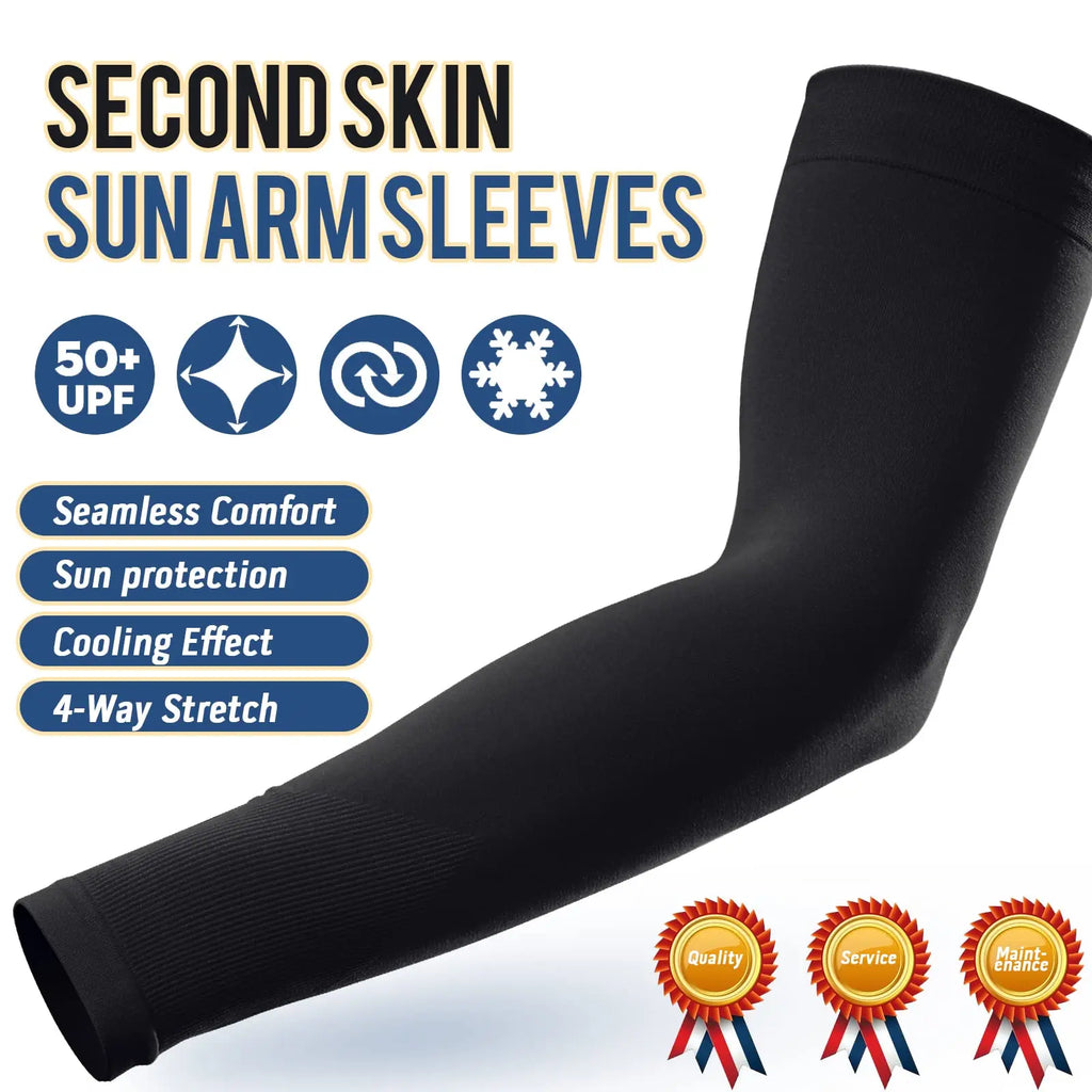 16PCS/8Pairs Summer Arm Sleeves Cooling Sweat-wicking Sleeves to Cover Sports Cycling Volleyball Arm Sleeves