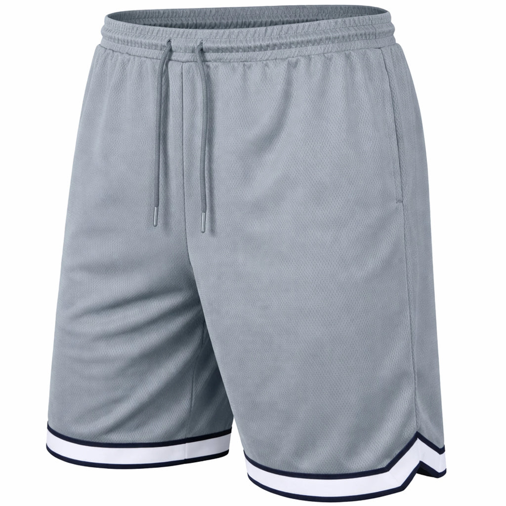Men's Lightweight Breathable Moisture Wicking Mesh Athletic Shorts with Pockets