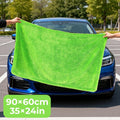Microfiber Car Drying Towel Set 40x60/60x90cm Lint Free Scratch Free Absorbent for Cars SUVs Trucks RVs Boats
