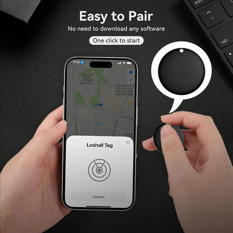 GPS voice - activated item - finding tracker, an anti - loss locator for wallets, bicycles, mobile phones, keys, suitcases, etc.