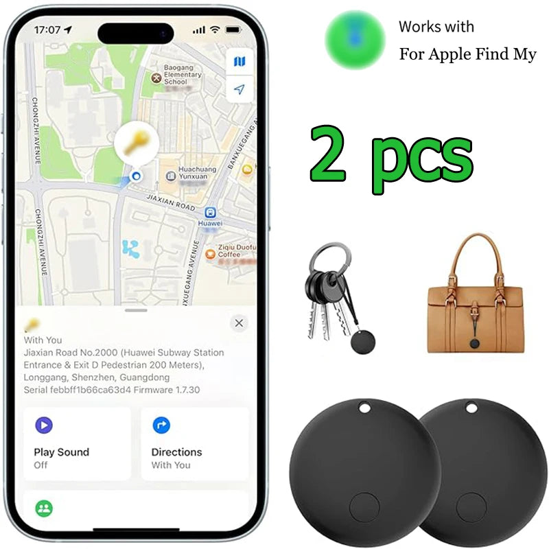 GPS voice - activated item - finding tracker, an anti - loss locator for wallets, bicycles, mobile phones, keys, suitcases, etc.