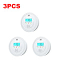 1-5PCS Carbon Monoxide Alarm Detector 85dB High Sensitive CO Alarm Sensor with LCD Display for Home Office Safety Protection ﻿