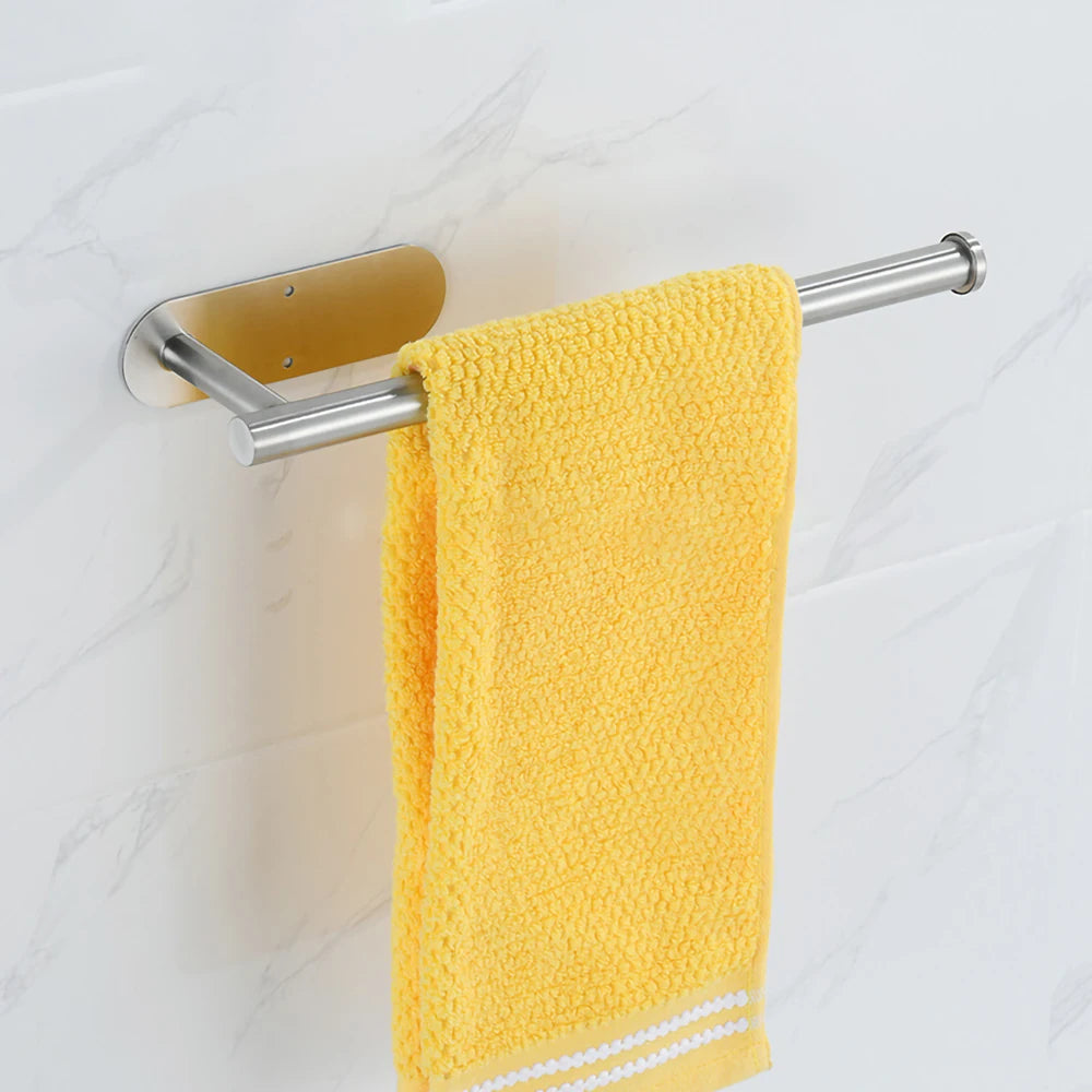 Towel Racks for Bathroom,Adhesive Towel Bar,Hand Towel Holder,Kitchen Towel Holder,No Drill Towel Holder,Bathroom accessories