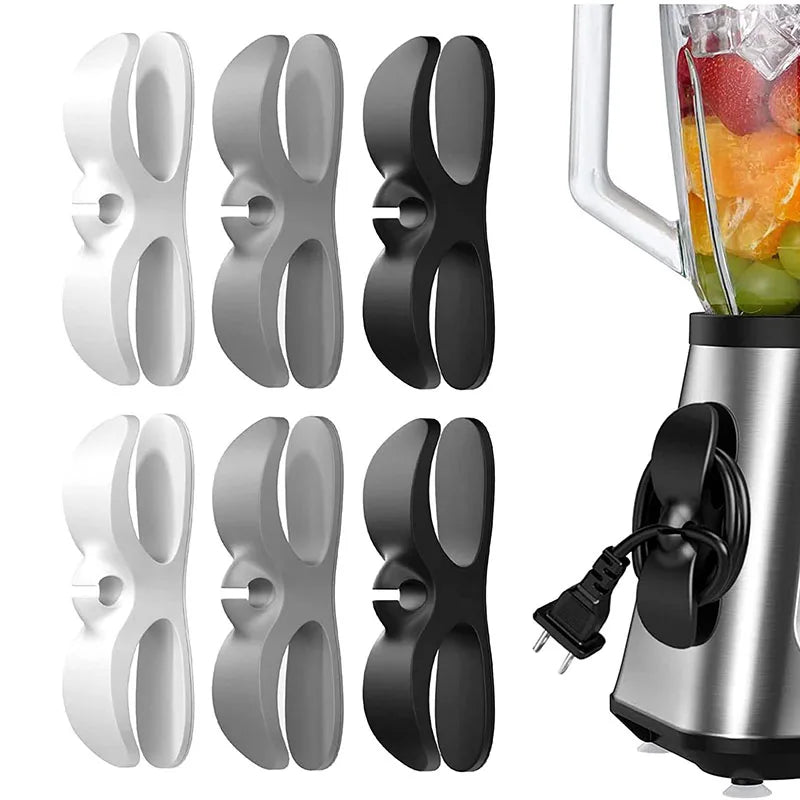 Power Cord Fixed Wire Clamp Cable Organizer Kitchen Mounted Plug Cable Data Cable Organizer Kitchen Appliance Winding 2030