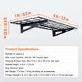 2 Layers Hand Power Tool Organizer Rack Garage Storage Shelving Wall Mounted Workshop Tool Shelf Heavy Duty Holder