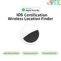 JSPTEC Airtag Bluetooth GPS Trackers IPX 5 Waterproof Sport Tracking Find My Elderly Kids Pets Available Mini Finders For IOS
