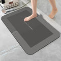 Soft Fast Drying Diatomaceous Earth Bath Mat Super Absorbent Non Slip For Bathroom Kitchen RV Bedroom Rug