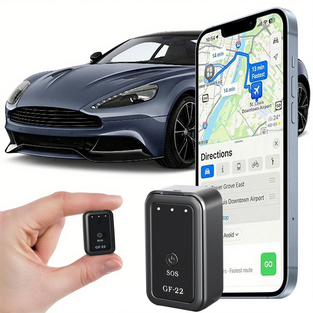 AC14Bestseller! First release of long-lasting battery life, compact GPS tracker for cars, trucks, motorcycles, and assets. Real-time tracking device. No monthly fees. Mini personal locator for children, elderly, pets, and veh