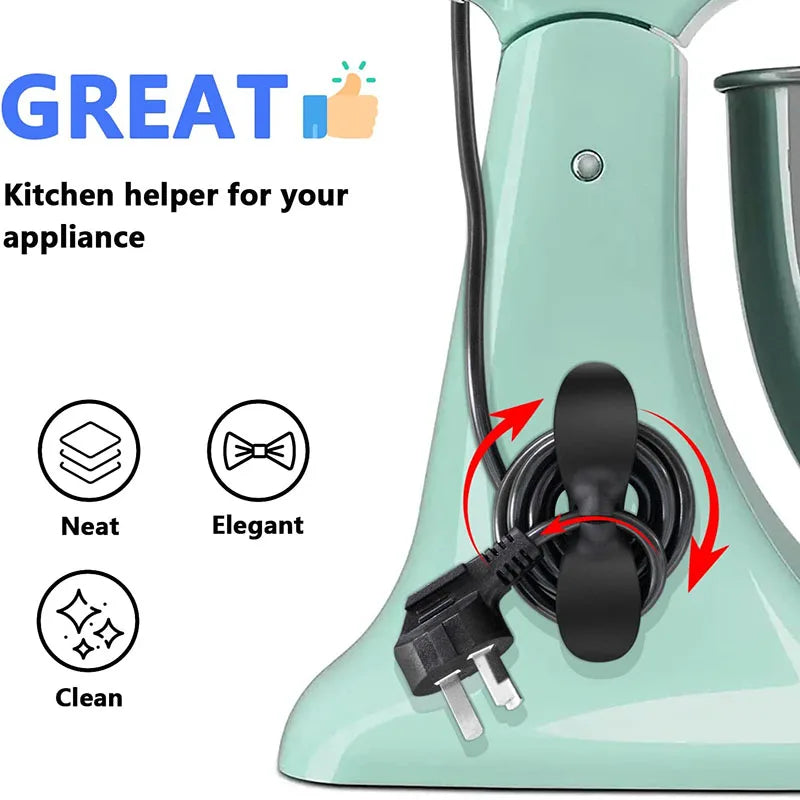 Power Cord Fixed Wire Clamp Cable Organizer Kitchen Mounted Plug Cable Data Cable Organizer Kitchen Appliance Winding 2030