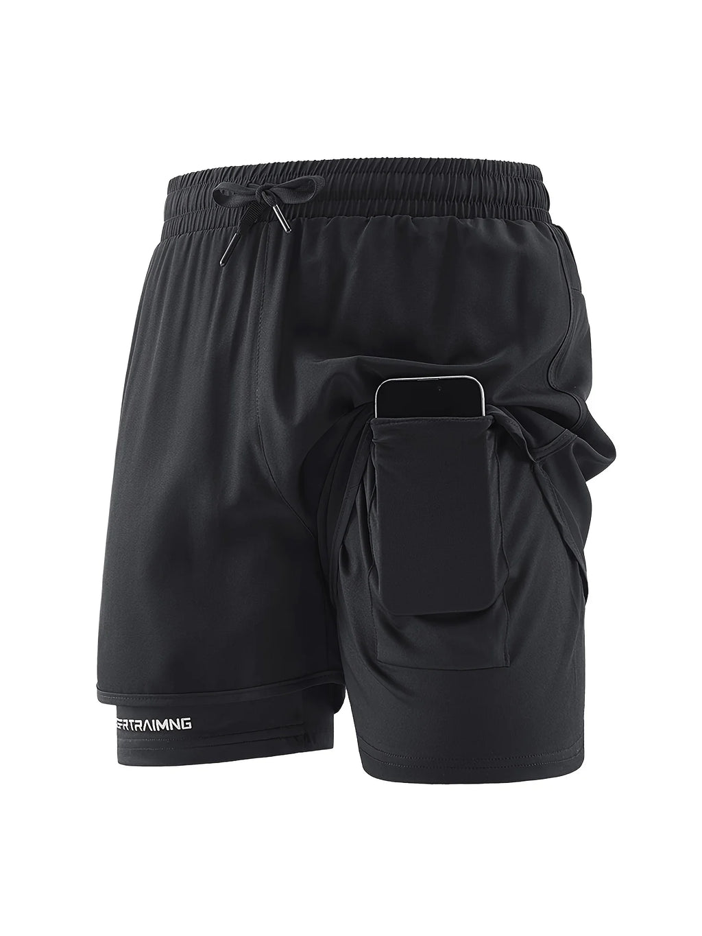 Men's casual shorts, suitable for fitness, training, cycling, cool and breathable, daily wear in summer