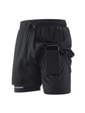 Men's casual shorts, suitable for fitness, training, cycling, cool and breathable, daily wear in summer