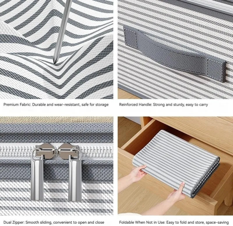 1pcs Under-Bed Drawer Storage Box, Flat Low-Profile Design with Sealed Lid, Spacious Capacity, Suitable for Clothing Toy Bedroom Clutter Reduction Long-Term Storage or Space-Efficient Organization