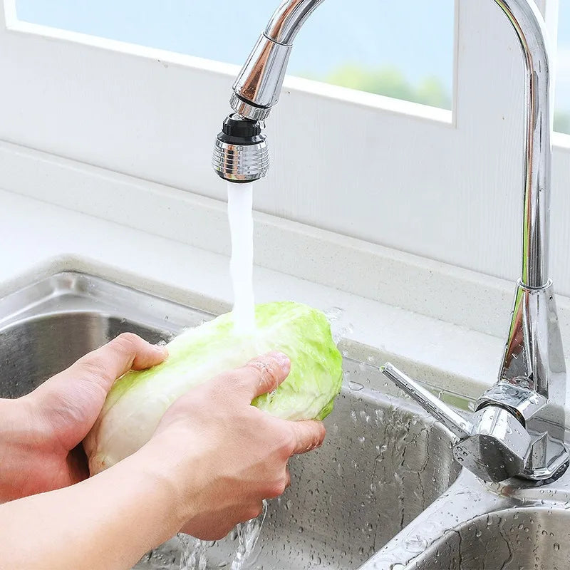 1pcs Universal Pressurized Anti-splash Tap Head for Kitchen, Extended Outlet Water Filter Aerator, All-purpose Shower Sprayer Accessory