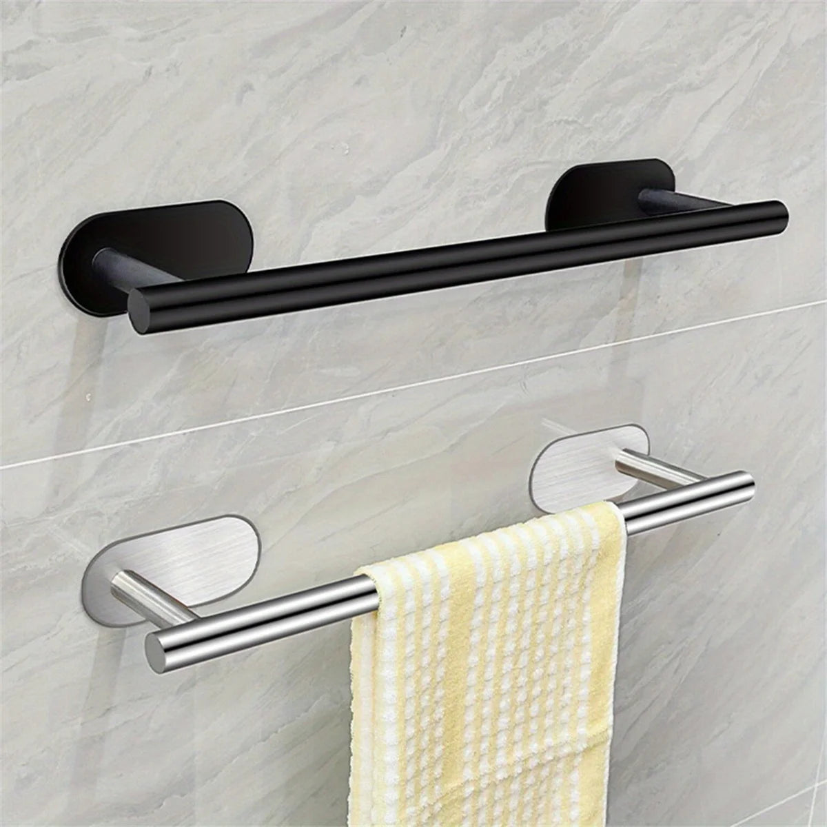 Towel Racks for Bathroom,Adhesive Towel Bar,Hand Towel Holder,Kitchen Towel Holder,No Drill Towel Holder,Bathroom accessories