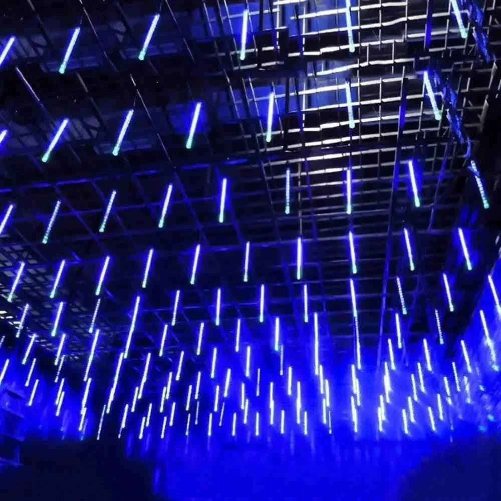 Led Hanging String Lights Meteor Shower