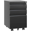 Popular Filing Cabinets for Home Office, 3 Drawer File Cabinet with Lock, Under Desk Home Office Cabinet, Locking File Cabinet
