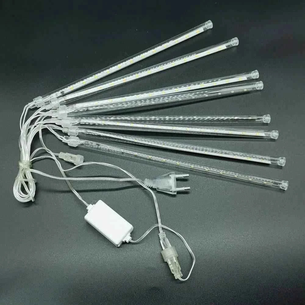 Led Hanging String Lights Meteor Shower