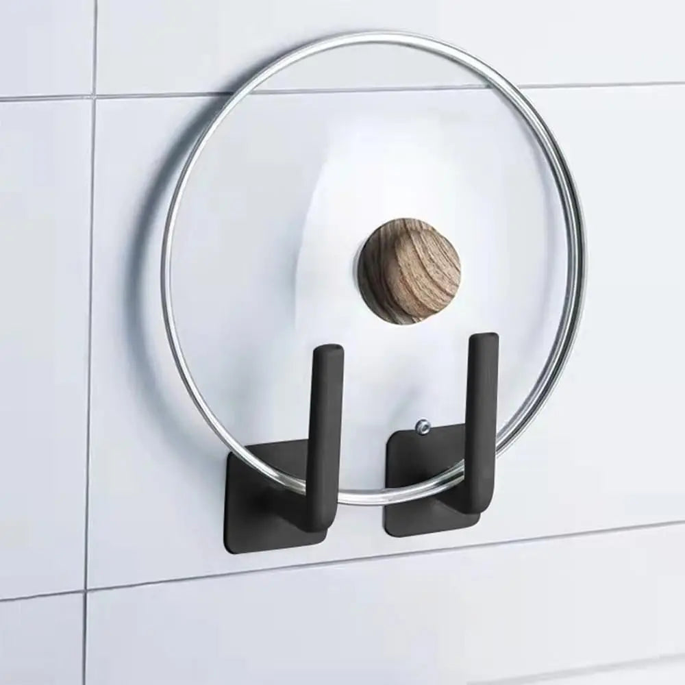 4 Pack Wall Hooks for Hanging Hats Coats Bags Minimalist Wall Mounted Hook Rack for Bedroom Closet Bathroom Office(Black)