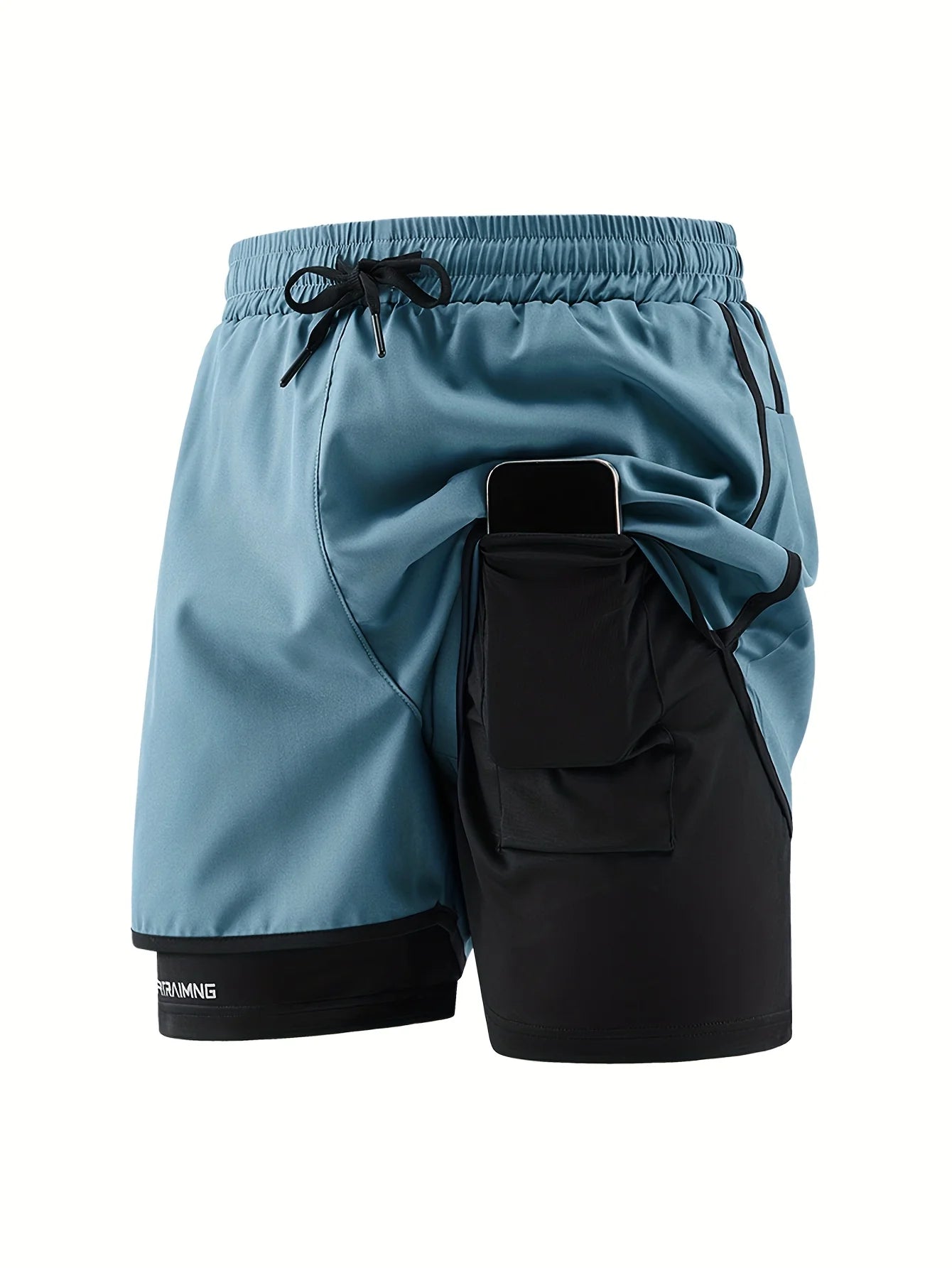 Men's casual shorts, suitable for fitness, training, cycling, cool and breathable, daily wear in summer