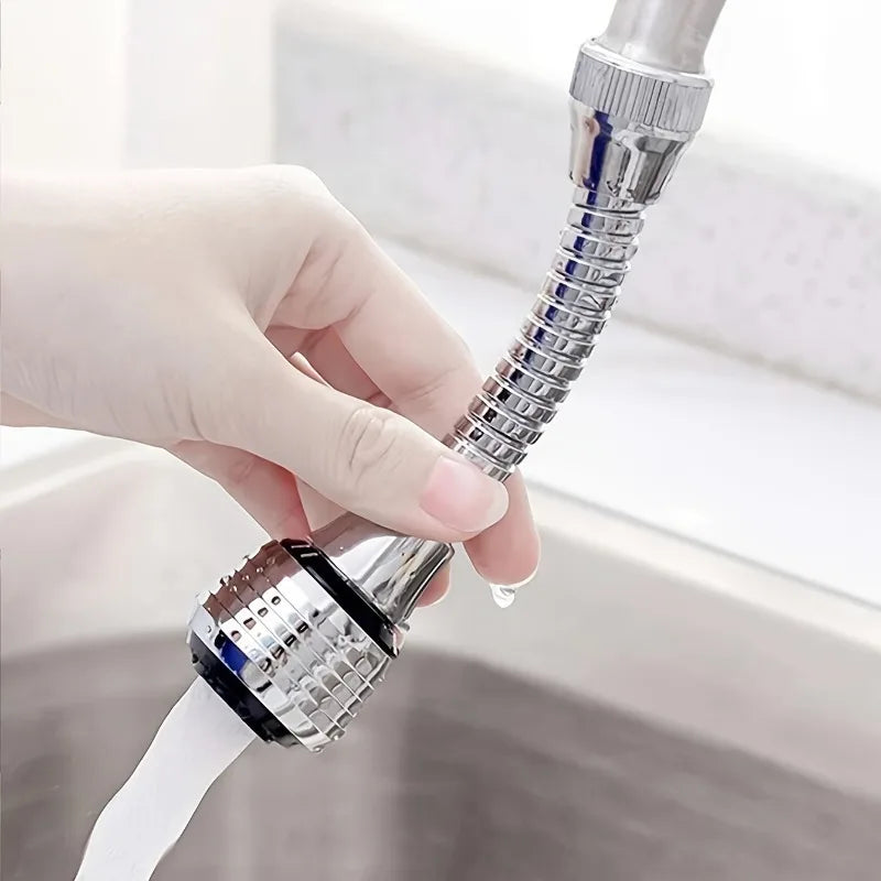 1pcs Universal Pressurized Anti-splash Tap Head for Kitchen, Extended Outlet Water Filter Aerator, All-purpose Shower Sprayer Accessory