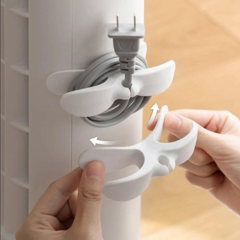 Power Cord Fixed Wire Clamp Cable Organizer Kitchen Mounted Plug Cable Data Cable Organizer Kitchen Appliance Winding 2030