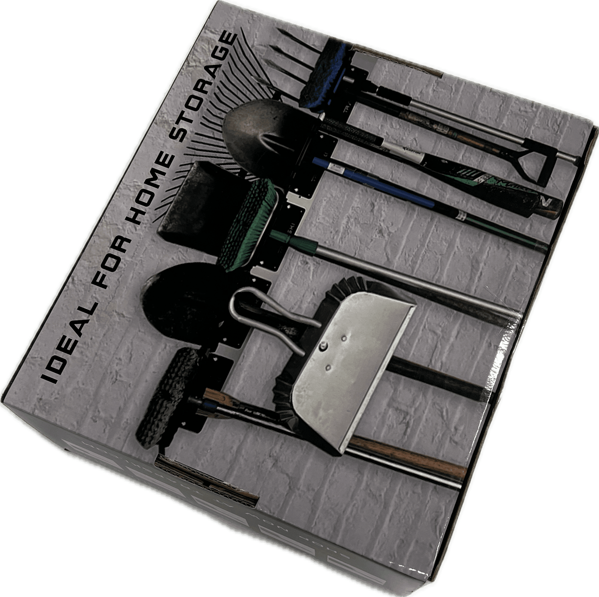 Garage Wall Rack Organizer for Yard Tools, Gear & Equipment, Skis or Snowboard by Bindings